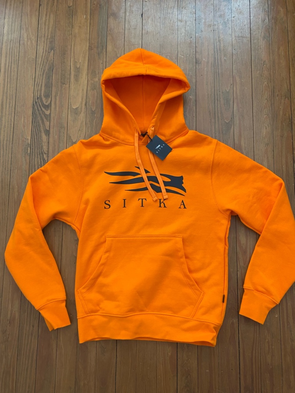 Sitka Mens Icon Pullover Hoody Orange Small